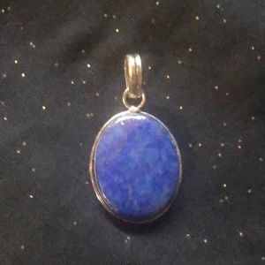 Vintage Lapis Lazuli Pendant